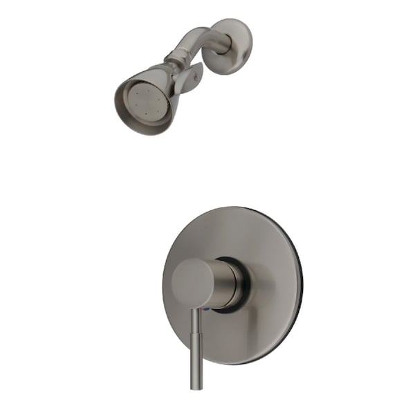 Shower Faucet, 2, Wall Mount, Brushed Nickel